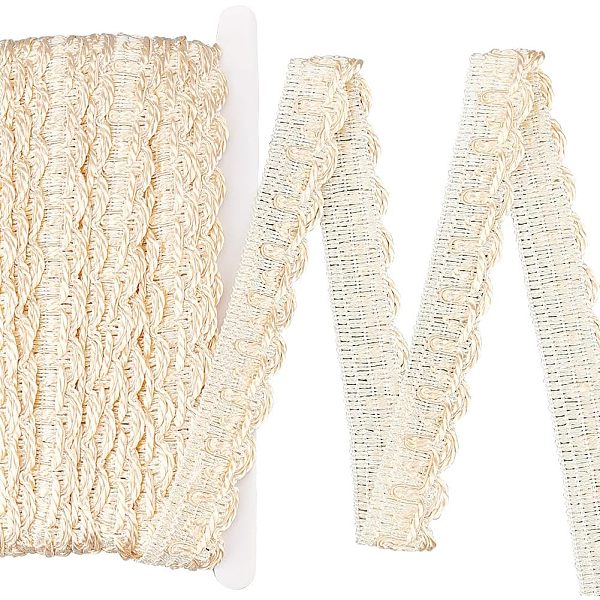 8M Polyester Curtain Lace Trimmer Ribbon