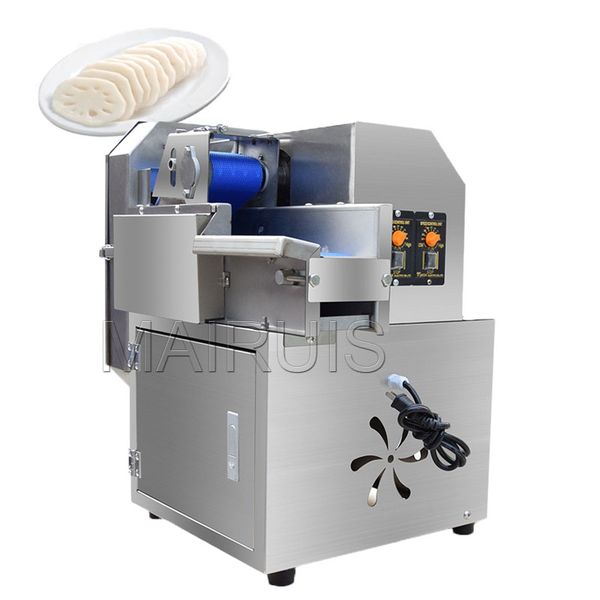 Industrial Electric Fruit Vegetable Slice Cube Cutting Slicing Dicing Machine Potato Carrot Banana Chips Cutter Slicer
