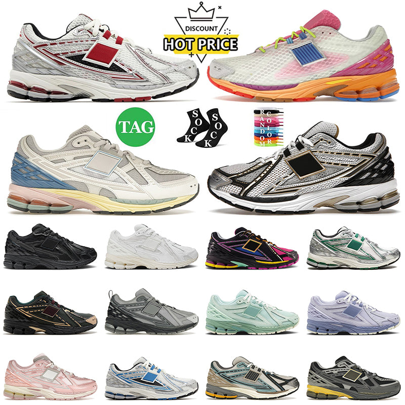 2024 Men Women Running Shoes Designer Sneakers Protection Pack Sea Salt White Metallic Gold Silver Classic Crimson Trainers Sports