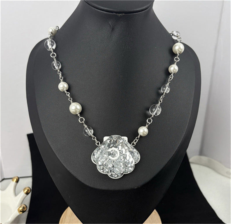 20 styles Designer Pearl Pendant Necklaces C Chokers Jewelry Crystal Diamond Necklace Luxury Party Fashion CCity Gift hjkh45ew