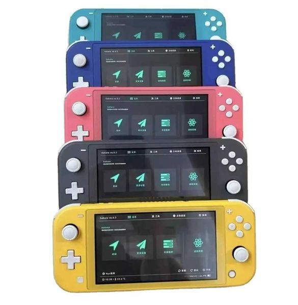 Portable Game Players Used Switch Lite handheld video game console 32GB system portable game full-color 100% beautiful gift CL241225