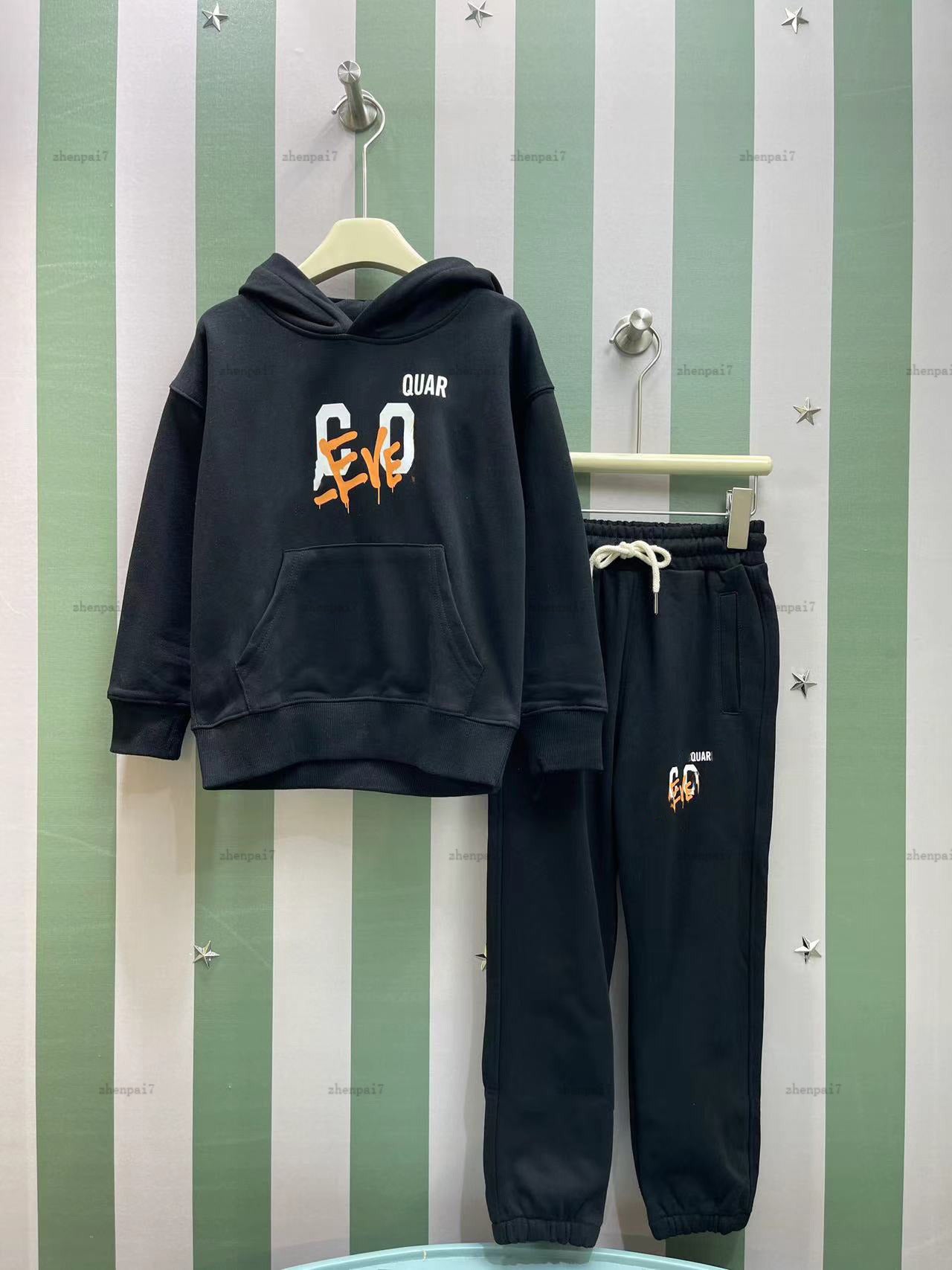 Top baby Tracksuits Autumn child hoodie kids designer clothes Reprocessed hand-printing sweatshirt and sweatpants A862X24N215