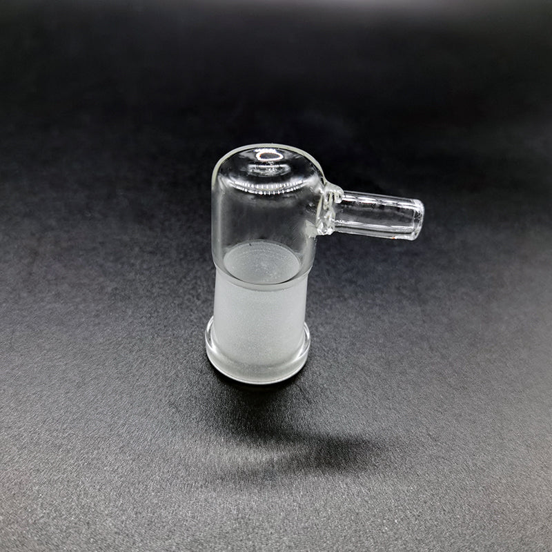 L Shape 14mm 18mm 19mm Glass Vapor Whip Adapter Smoking Accessories Female or Male 90 Degree Large Hose Water Bubbler Pipe In Stock