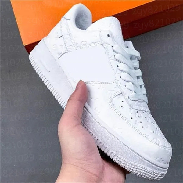 2024 forcd 1 Casual Running Shoes Men classic Women Skateboarding white wheat Trainers sports sneakers f17