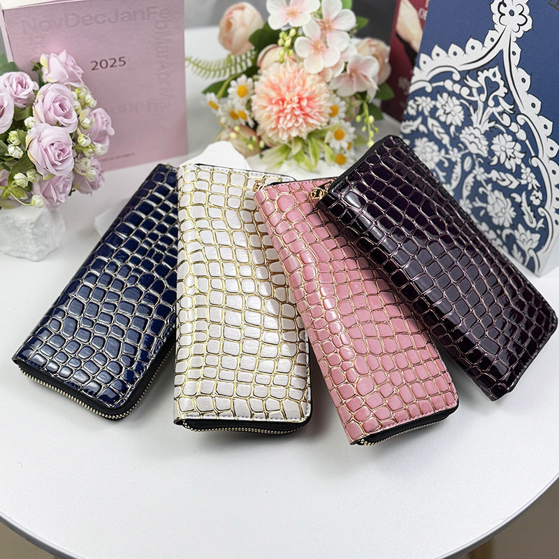 Designer Wallet Wholesale Multifunctional Fashionable Elegant Clutch Bag New Women&#039;s Wallet Long Large Capacity Luxury Bag Card Holder Money Cl