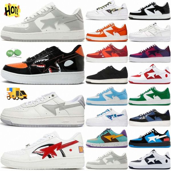 Shoes Sneakers Trainer sta Trainers Shoe Casual Runners Sports Walking Camobule Grey Beige Suede Purple for Mens Womens 96Q9#