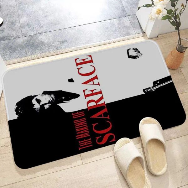 Movie Scarface Floor Mat Cheaper Anti-slip Modern Living Room Balcony Printed Modern Home Decor