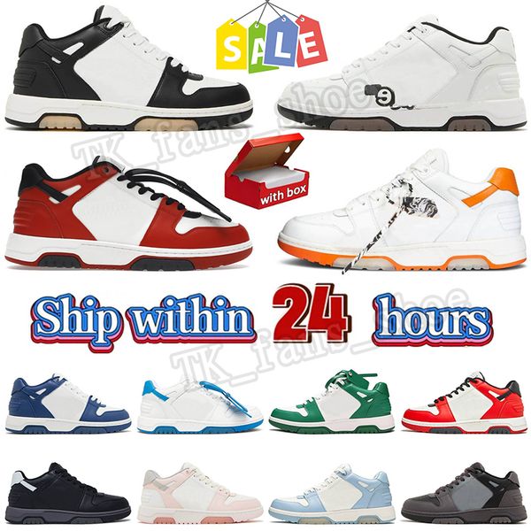 2023 TOP Out Of Office Sneaker Designer Casual Shoes Luxury Women Sneakers Lace Up Men Top Offes-White Black Navy Blue Vintage Outdoors Mens