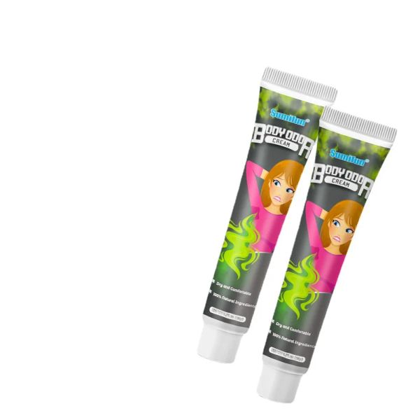 Body Odor Removal Cream Sweat Underarm Odor foot Deodorant ointment Antiperspirant Refreshing Eliminate Bad Smell Deodorizer