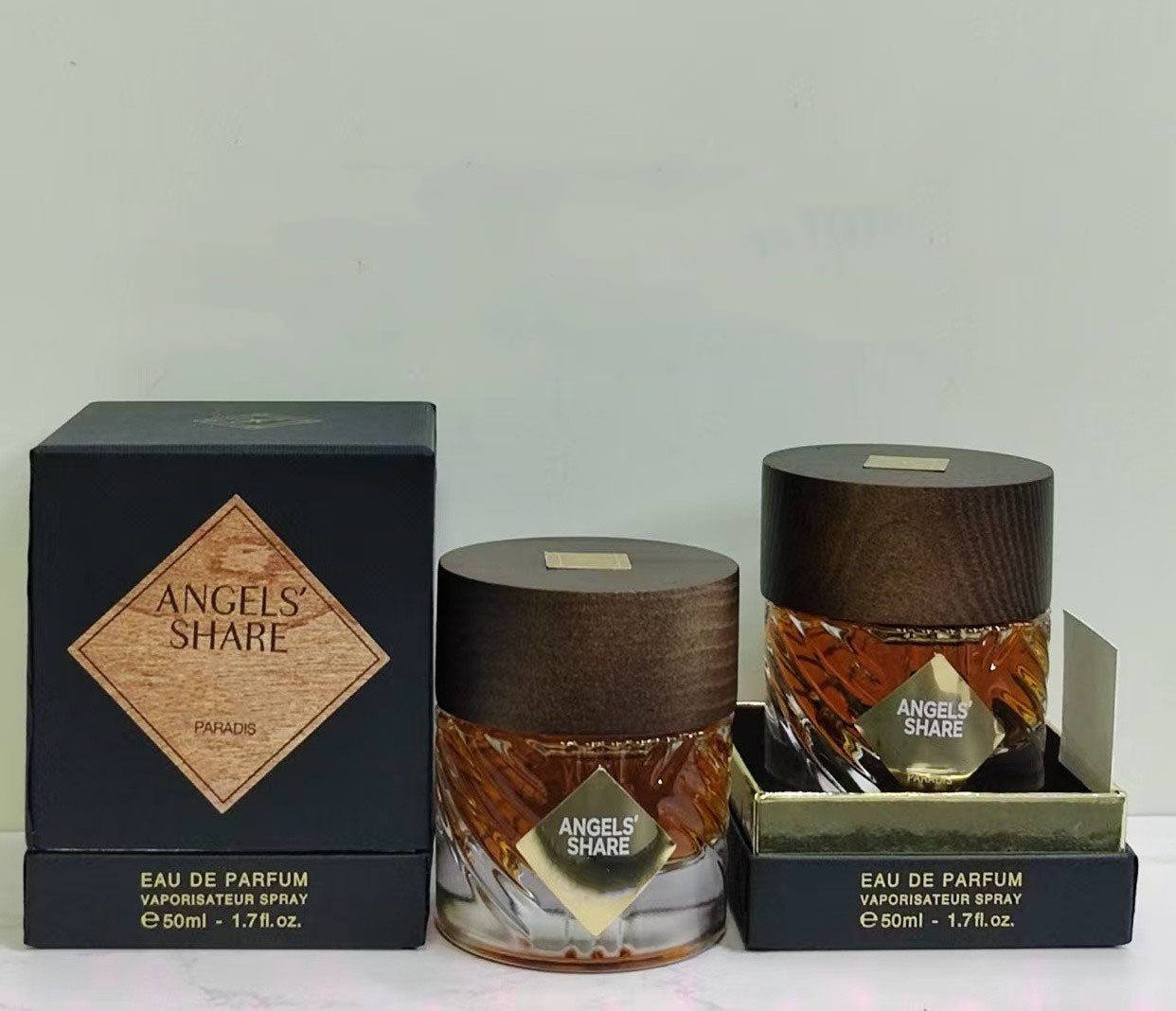 50ml Perfume Angels Share Paradis Fragrances Cologne Spray Men Woman Parfums EDP 1.7oz Long Lasting Strong Smell EDP Body Mist Shy Perfumes High Qua