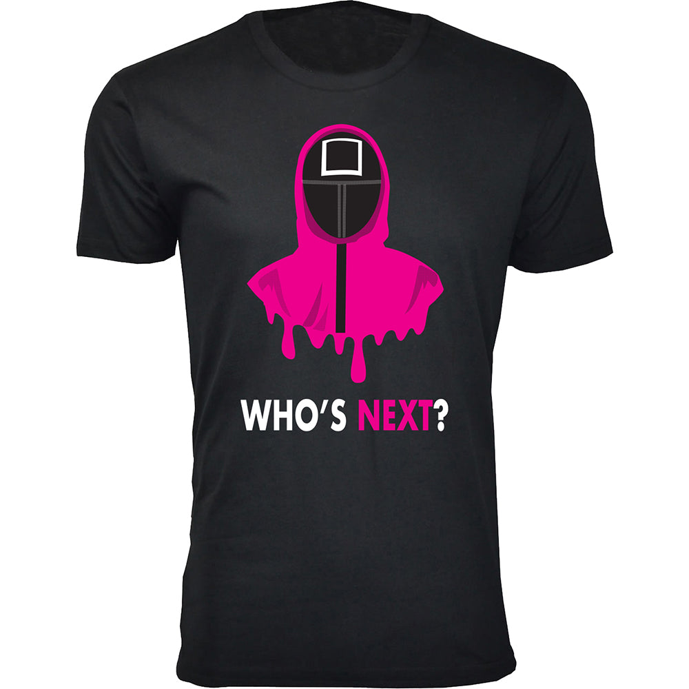 Men's Squid Games T-Shirts - Who's Next? - Black - S