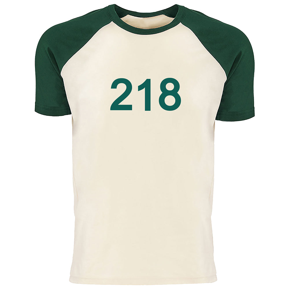 Men's Squid Games T-Shirts - 218 - Raglan - L