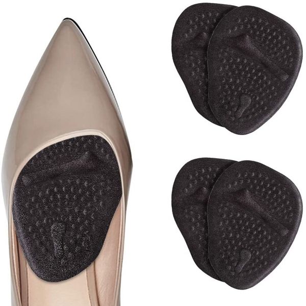 Forefoot Cushion Metatarsal Pad High Heel Inserts Soft Silicone Insole Pads Foot Women Pain Relief Half Size Sandals Anti-Slip