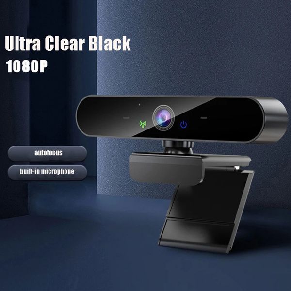 USB Webcam 1080P Web Camera with Microphone Autofocus 1920 1080 30fps Camera PC Computer Live Streaming Webcam for Video Calling 241225
