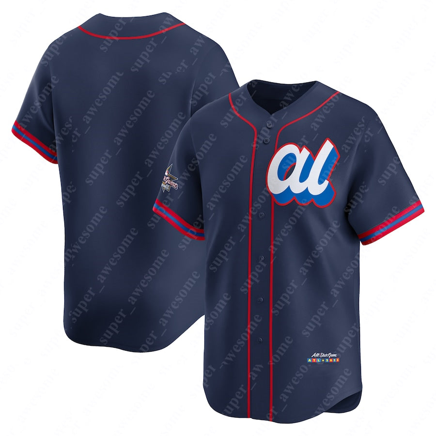 2025 All-Star Baseball Jersey Cal Raleigh Vladimir Guerrero Jr Gleyber Torres Jose Ramirez Aaron Judge Javier Baez Ryan O&#039;Hearn Chisholm Jr. By