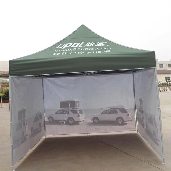 Custom print logo 10 x 10 canopy tent promotional pop up event folding aluminium marquee gazebo canopy roof top trade show tent