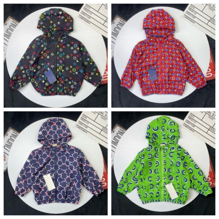 Designer Boys and Girls Jackets, kids&#039; baby Fall-Winter Jackets, kids&#039; sports hip hop clothing size 90cm-150cm C18