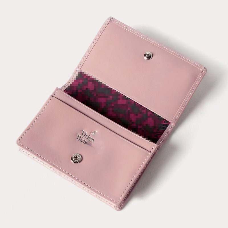 TOP Designer bag Wallet Luxury Fashion Westwood Bag Saturn Holders Brand Wallets Large Capacity Leather vivvine westwood Business Card Bag