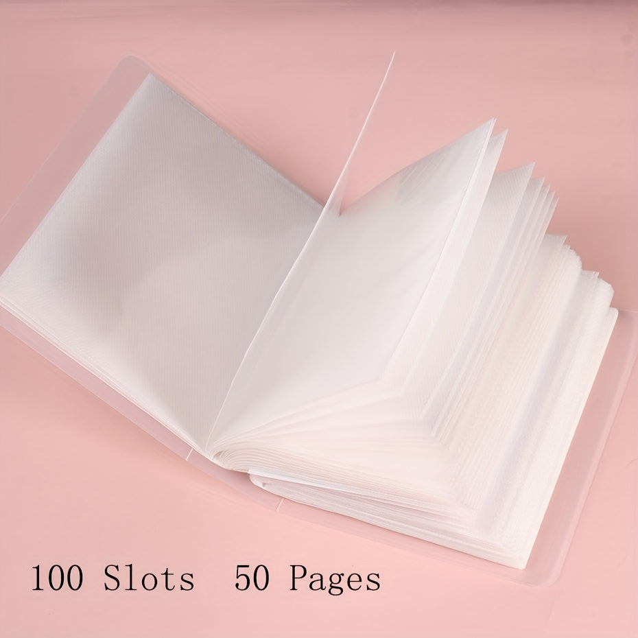TEMU Slot Nail Stick Storage Book: Used To Decals For Empty Photo Albums, Nail Tool Organizers Notebooks