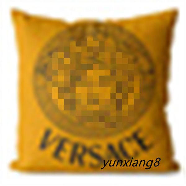 Designer Pillow Decoration Pillow Luxury Vintage Wool Pillowcase Sofa Home Decoration 45x45cm