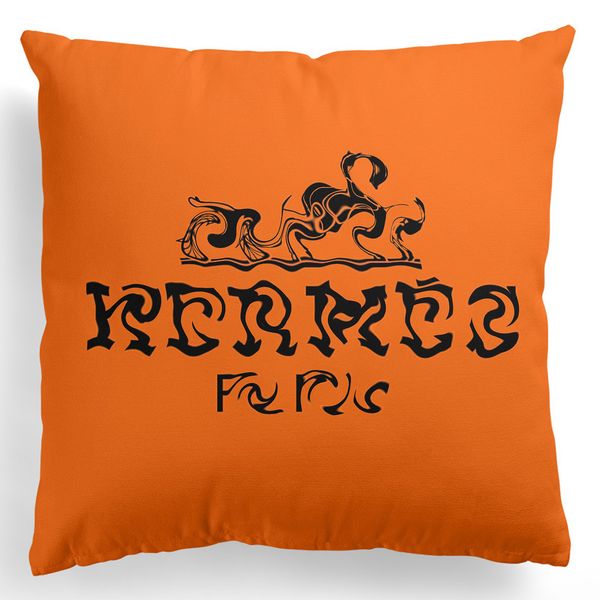 Luxury Letters Throw Pillow Case Designer Class Pattern Sofa Cushion Cover Pure Cotton Comfortable Cushion 45 * 45cm Pillow Without Core