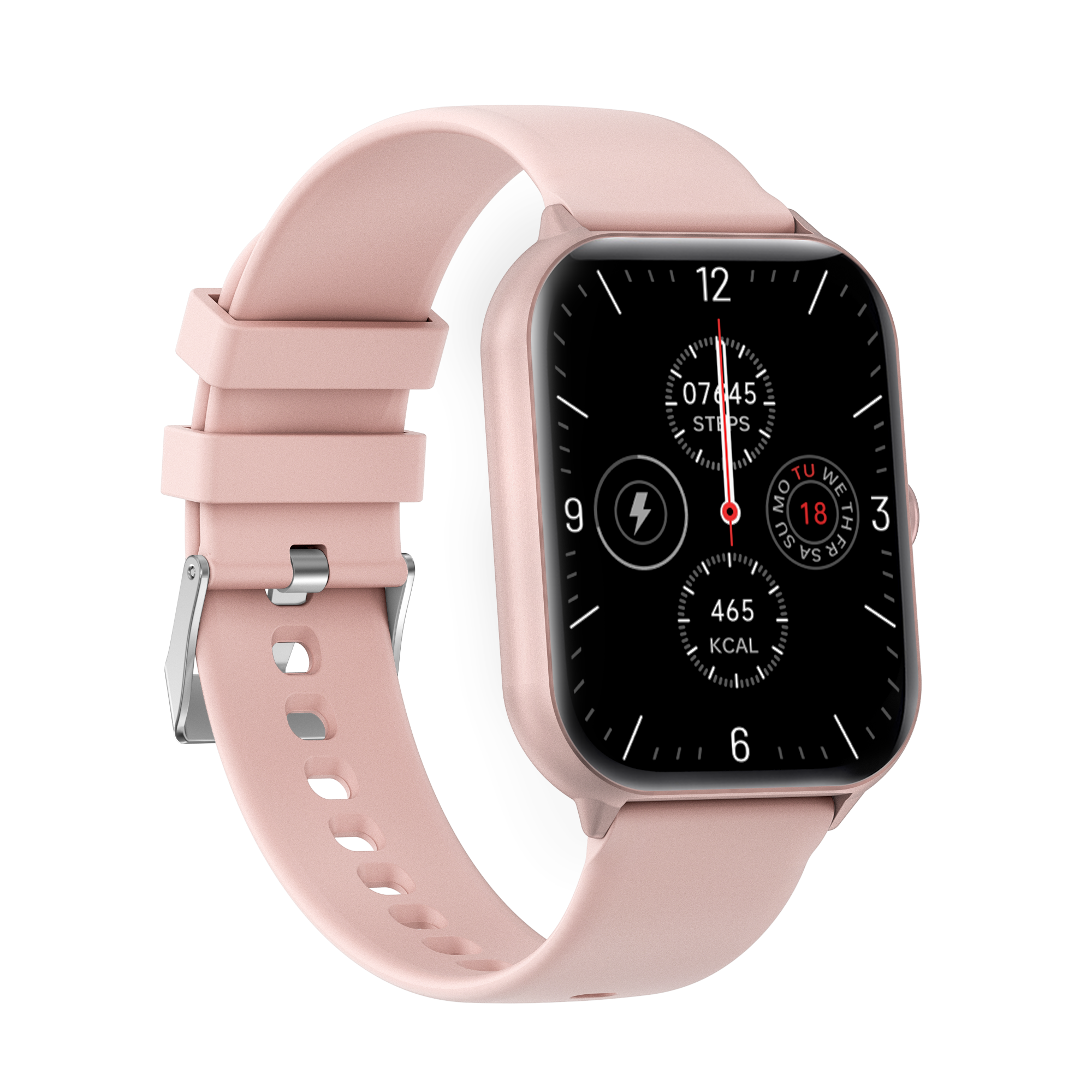 C-MAX™ Lite Bluetooth Smartwatch, IP67 Waterproof - Pink