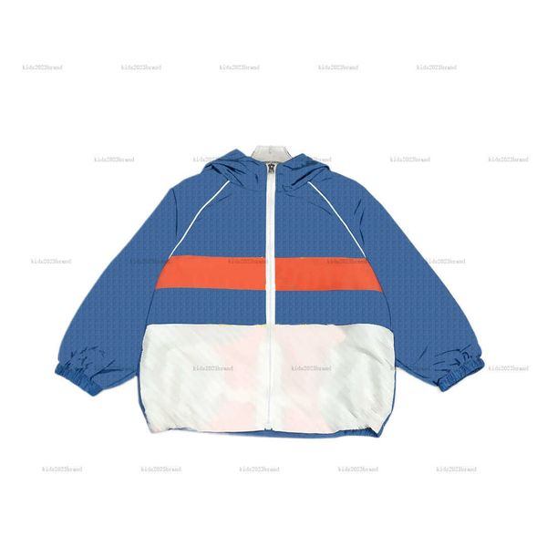 New kids jackets Full letter printing design baby Outerwear kids designer clothes boys girls Hooded coat child Sunscreen clothing