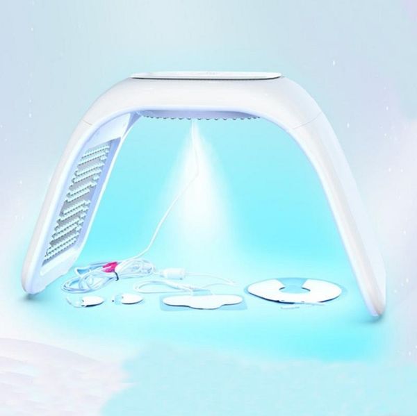 5D Collagen LED Light Therapy Mask - Skin Rejuvenation, Anti-Aging, and Acne Treatment with BIO and UV Technology for Advanced Facial SPA