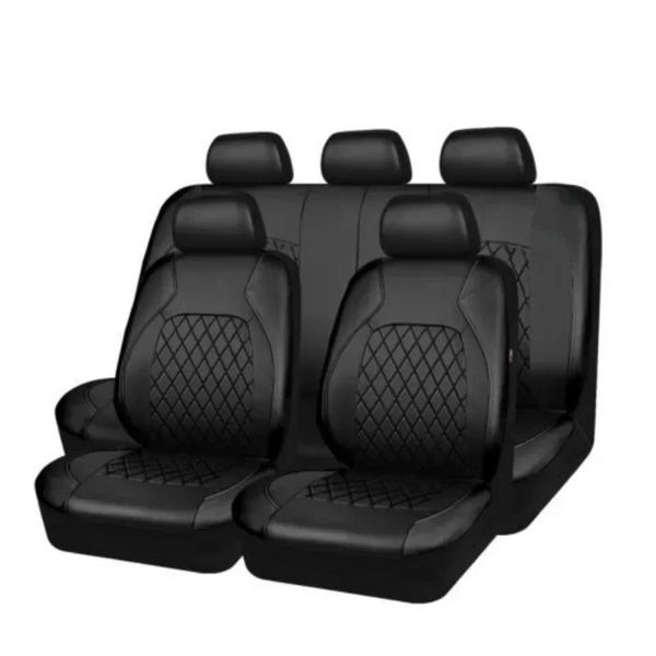 2024 Four Seasons Universal Full Cushion Protection Quality Leather Seat Cover Comfortable Car Accessories
