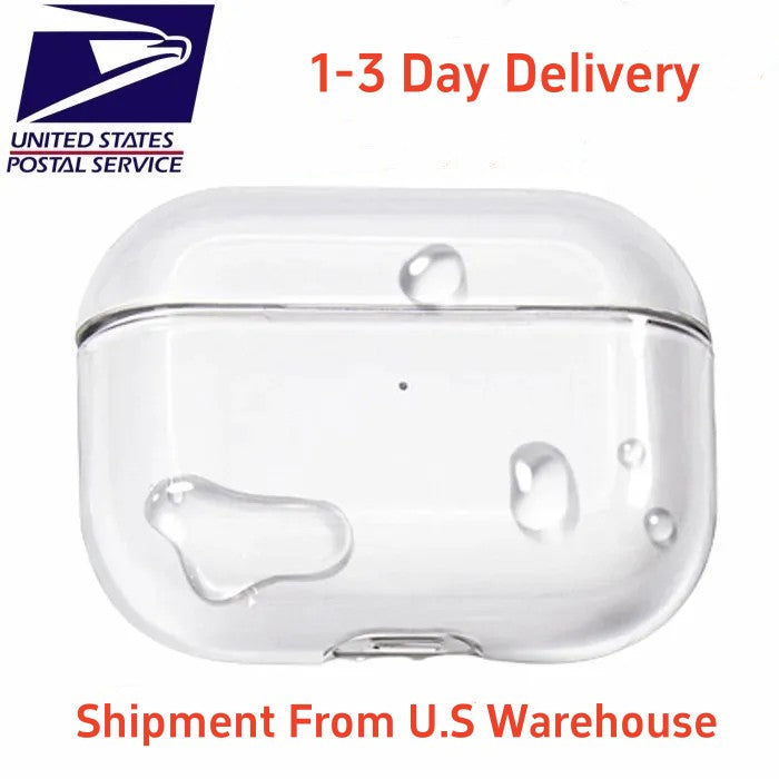 USA Stock For USB-C pro 3rd Headphone Accessories Solid TPU Protective Earphone Cover Wireless Charging Shockproof Case