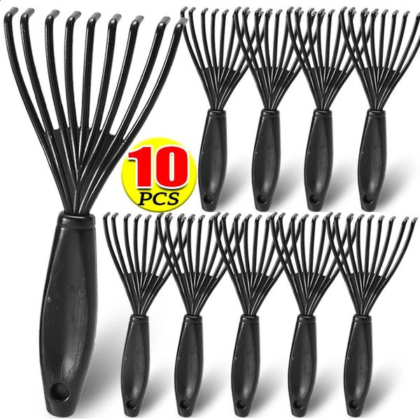 101pcs Mini Comb Cleaner Embedded Hair Brush Remover Plastic Household Cleaning Brushes Cleaners Beauty Tools Accessories 250103