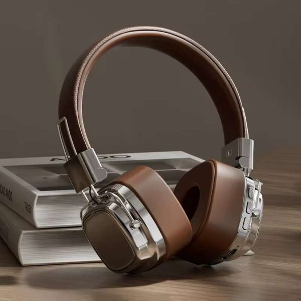 shanshi New Good Classic Over Ear Headsets Studio Dj Stereo V 5.3 Wireless Retro Headphones for Music