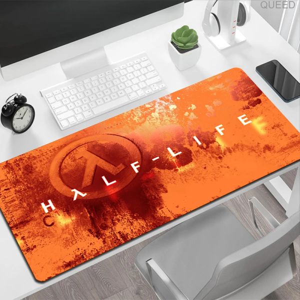 Cheap Gaming Large Mouse Pad Gamer Computer Mouse Mat H-Half Life Carpet Keyboard Anti-skid Mause Pad Giving gifts to boyfriends