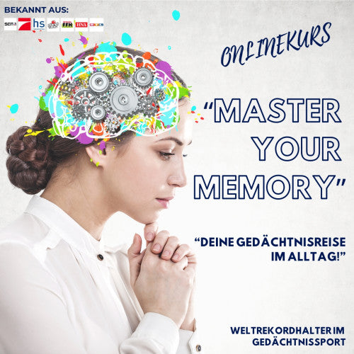 "Master your Memory - deine Gedächtnisreise im Alltag!" | Webinar
