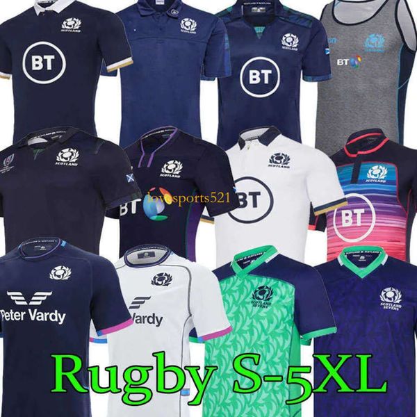 2020 2021 six Nations Scotland jersey HOME away Shirts Jerseys Casual sports Rugby polo 5xl 202 231