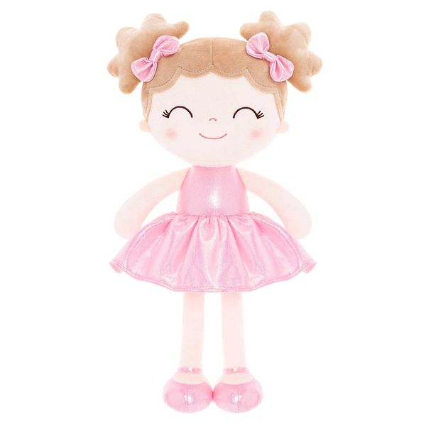 Gloveleya Plush Toys Girl Gifts Baby Girl Plush Doll for Babys first Birthday Gift Curly Girl Glitter Series 30 cmT250113