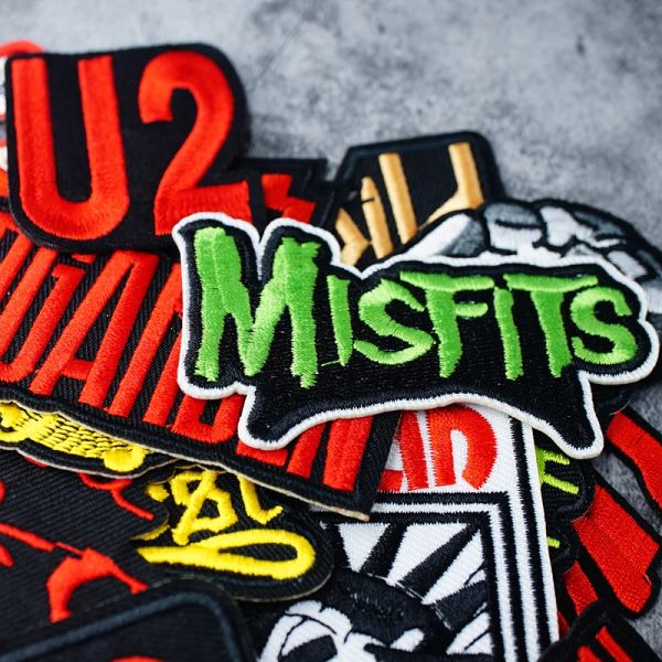 BAND DIY Embroidery Applique Ironing Clothing Sewing Supplies Decorative Patches L100-132 PUNK ROCK METAL MUSIC
