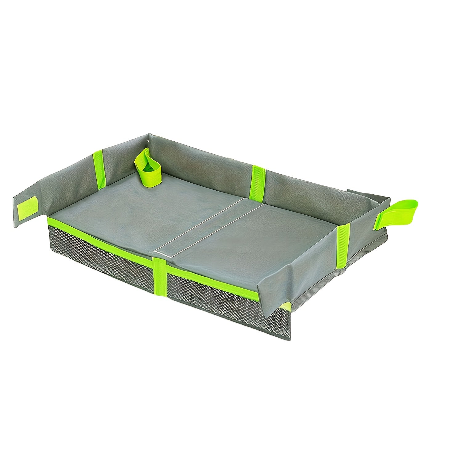 TEMU 1pc Kids Travel Tray For Airplane (foldable To Backpack) Lap Used To Secure Books And Prevent Them From Falling Off, Not Suitable For Car