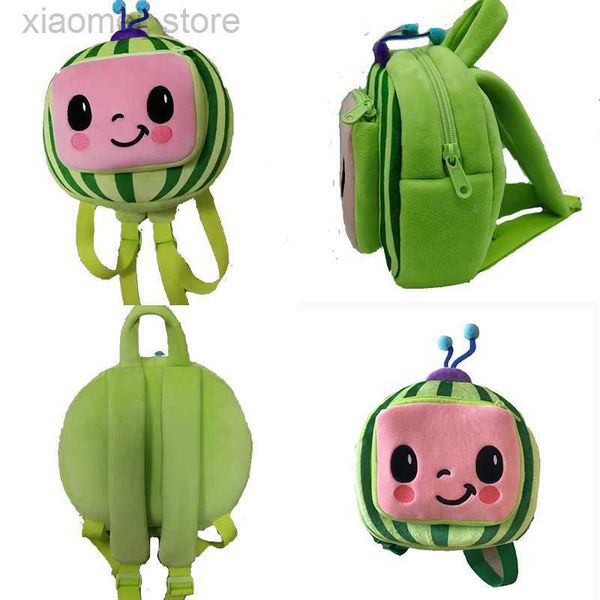 Plush Backpacks CoCoMeloned JOJOs 23cm Plush Backpacks Kid Shoulder Bag Cute Book Bag Kids Children Toddler JJ Stuffed Toy Kindergarten Gift