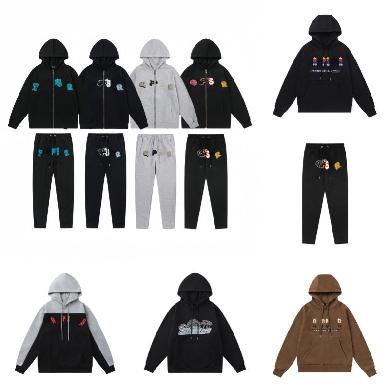 Shooters Tracksuit Designer Sweatshirt Men Joggers Ttraply Starly Tracksuit Designer Sweatsuit Hoodie Long Sleeve Letter Embroidery Trap Starr Hoodi