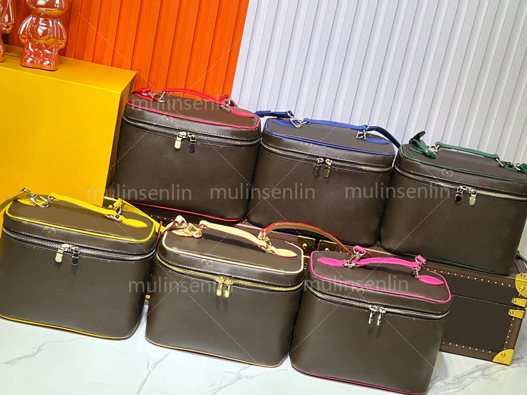 ladies fashion casual designe luxury nice mini cosmetic bag toiletry bag toilette bag totes handbag m12650 pouch purse