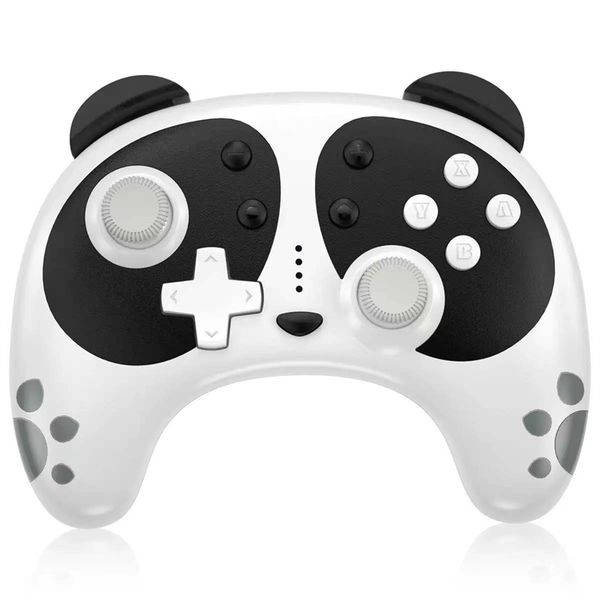 Wireless Bluetooth Gamepad Controller Cute Panda Game Controllers For Switch Console-Switch Pro Gamepads Controllers Joystick With Retail Bo
