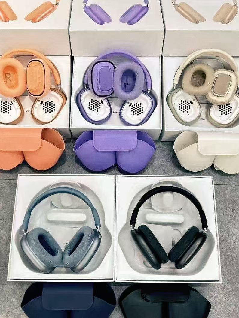For airpodspro max Headphones maxes Accessories Wireless Earphone ANC Top Quality Metal Earmuffs