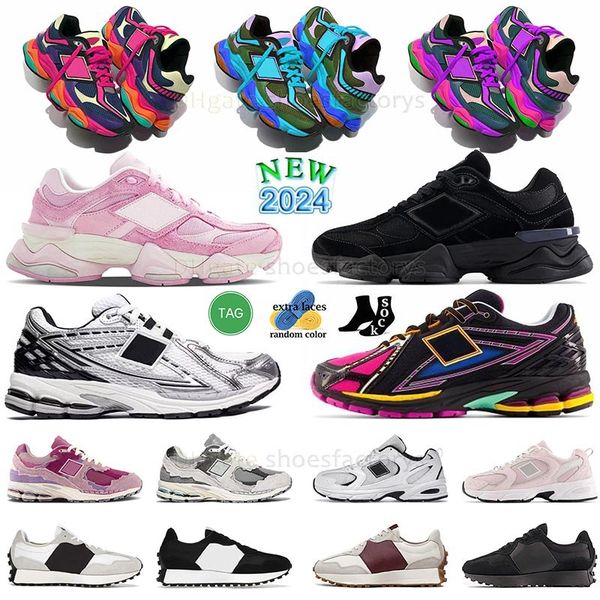 new 960 pink shoe running shoes designer shoe men women sea salt Triple White Black Protection Pack Rain Cloud Phantom Quartz Grey utility c