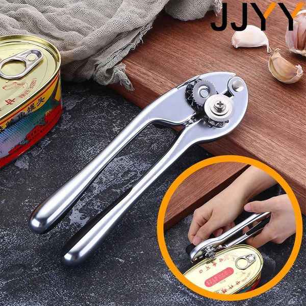 JJYY manual stainless steel bottle opener handle bottle opener kitchen tool multifunctional zinc alloy beer bottle opener Y250113