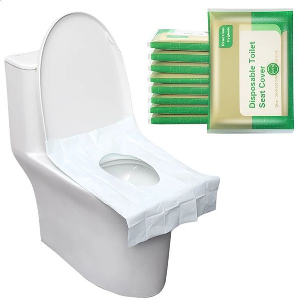 50-30-10 disposable toilet seat covers portable travel camping el bathroom precipitation toilet seat accessories 240905