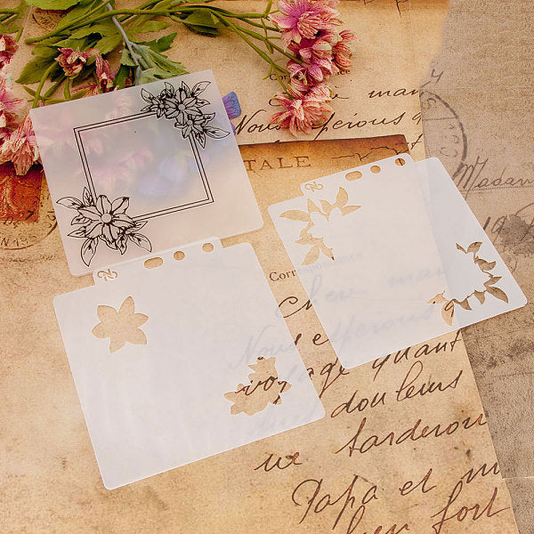 Plantillas de pintura plástica