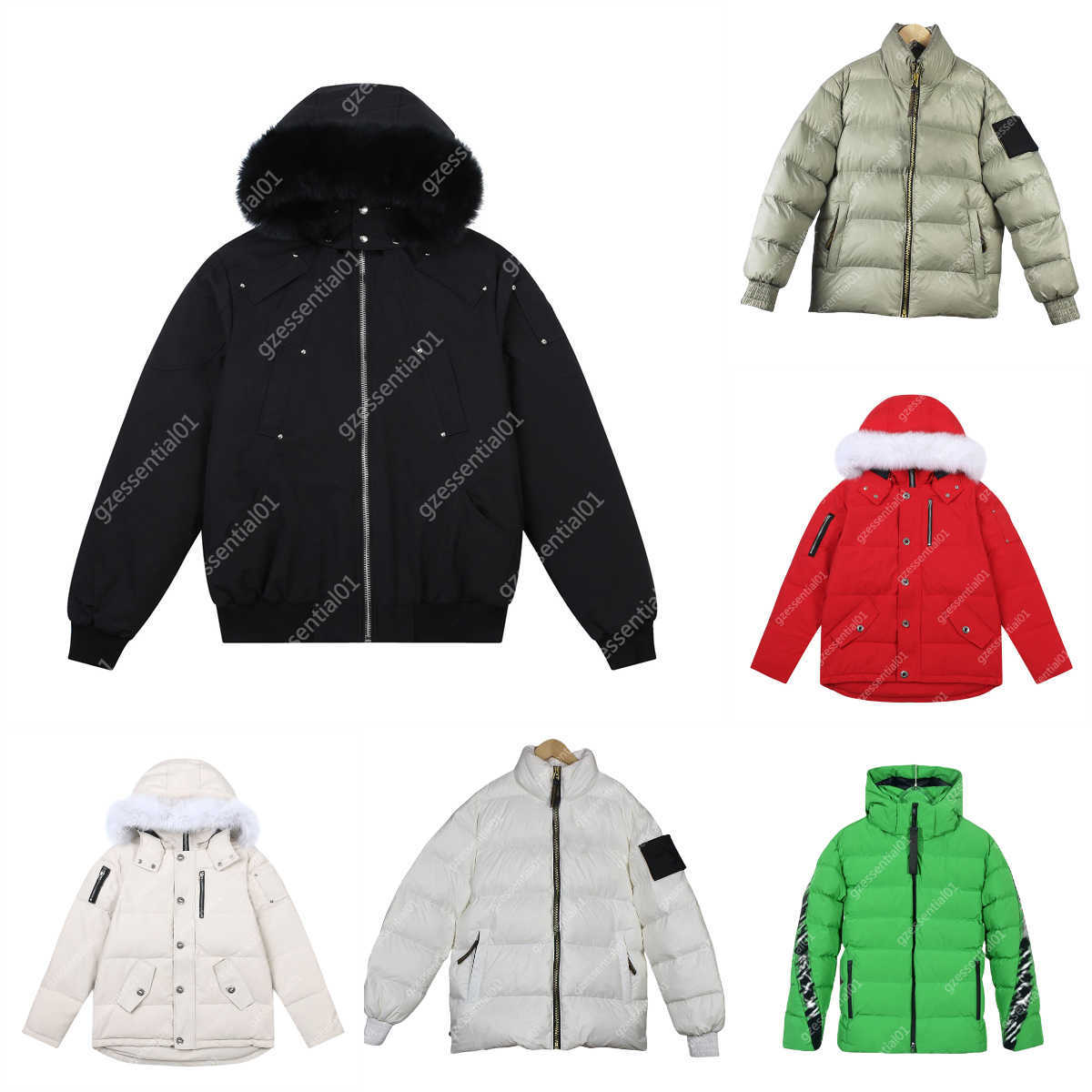 designer coat doudoune moose Zipper Parkas knucklecoat moose knuckIess hoodie moose knukIes men winterjacke Outerwear puffer coat mens coat designer