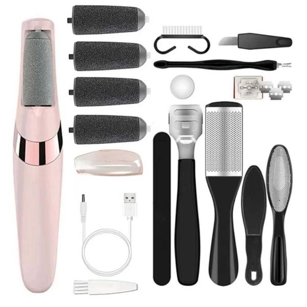 Electronic Foot Files Electric Sandpaper File for Heels Grinding Pedicure Tools Professional Care Tool Dead Hard Skin Callus Remover H250210