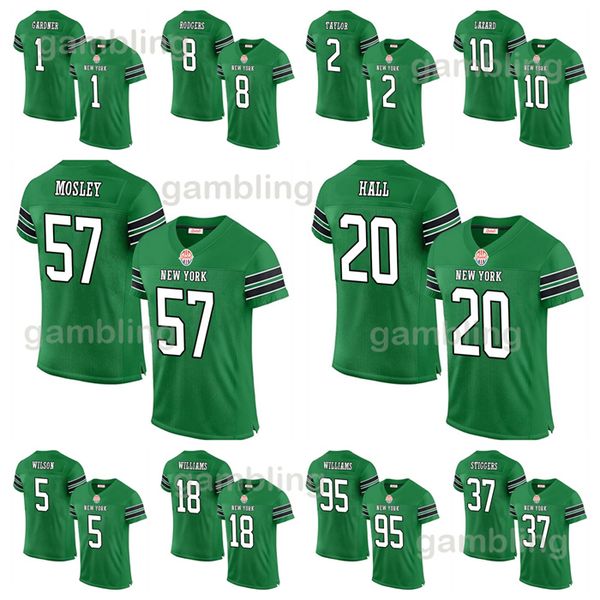 Men-Youth-Women Aaron 8 Rodgers Football Jersey 0 Braelon Allen Breece 20 Hall Football Jerseys Custom Stitched Any Name Number
